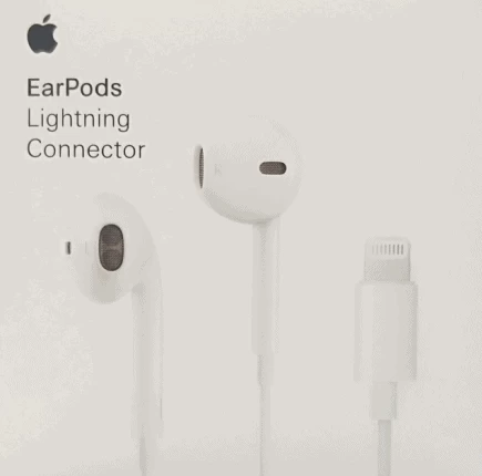 apple earpod lightning connector x