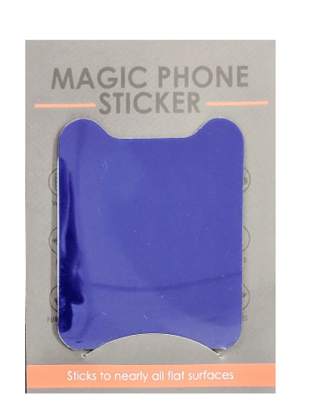 magic phone sticker blue