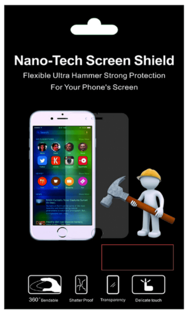 nano tech screen shield for iphone x