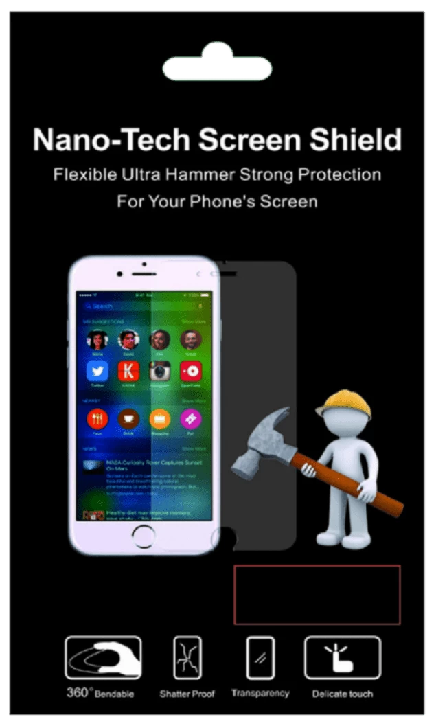 nano tech screen shield for iphone x