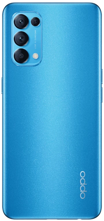 oppo x lite astral blue back xpx